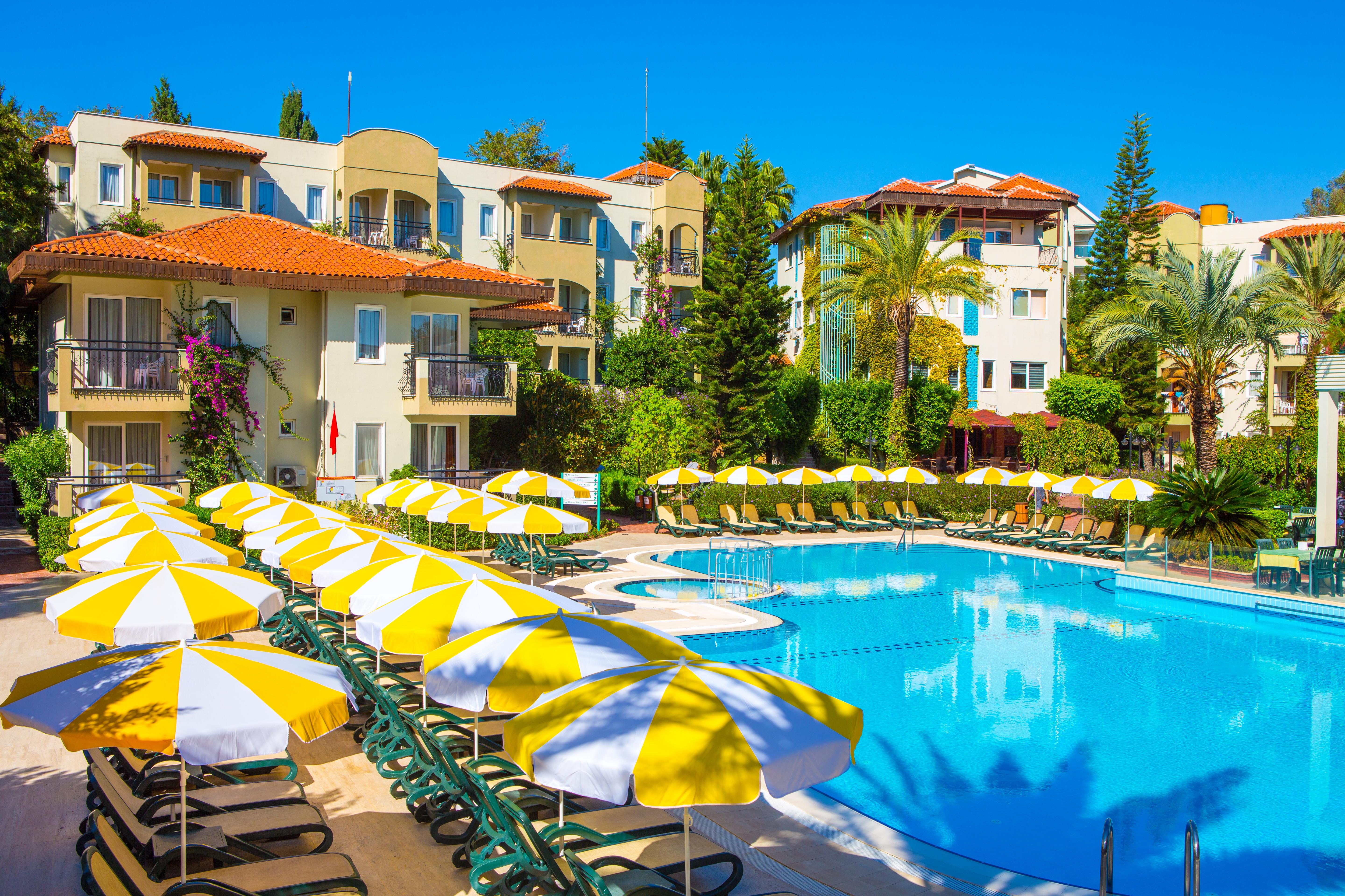 Gardenia Beach Hotel Okurcalar Exterior foto