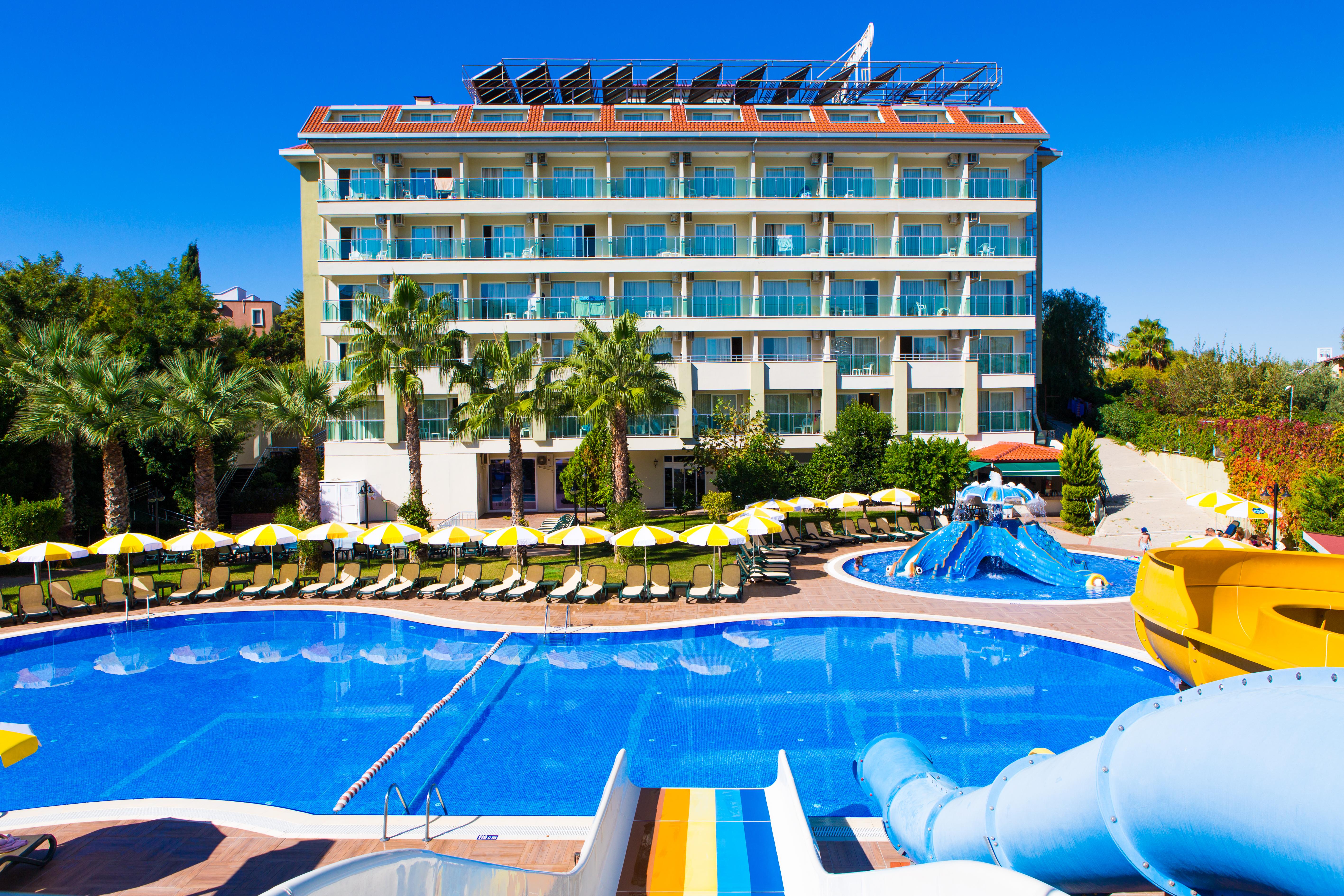 Gardenia Beach Hotel Okurcalar Exterior foto